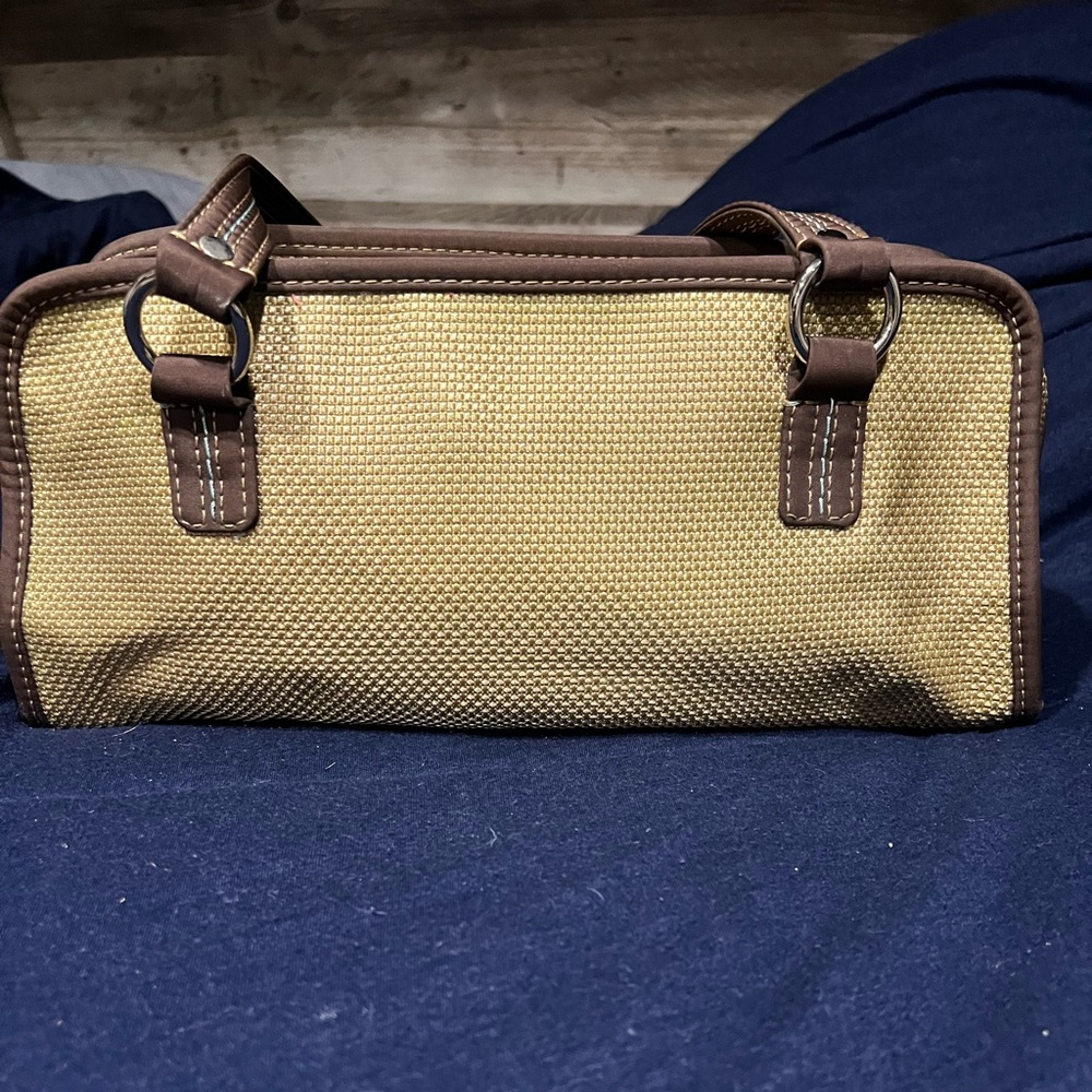 The Sak brown and tan shoulder bag